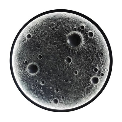 Realistic Resin Moon Wall LampMoon Wall Light, Moon Light Wall Decor for Kids' Room Decor | Living Room Lighting | Mood Lighting