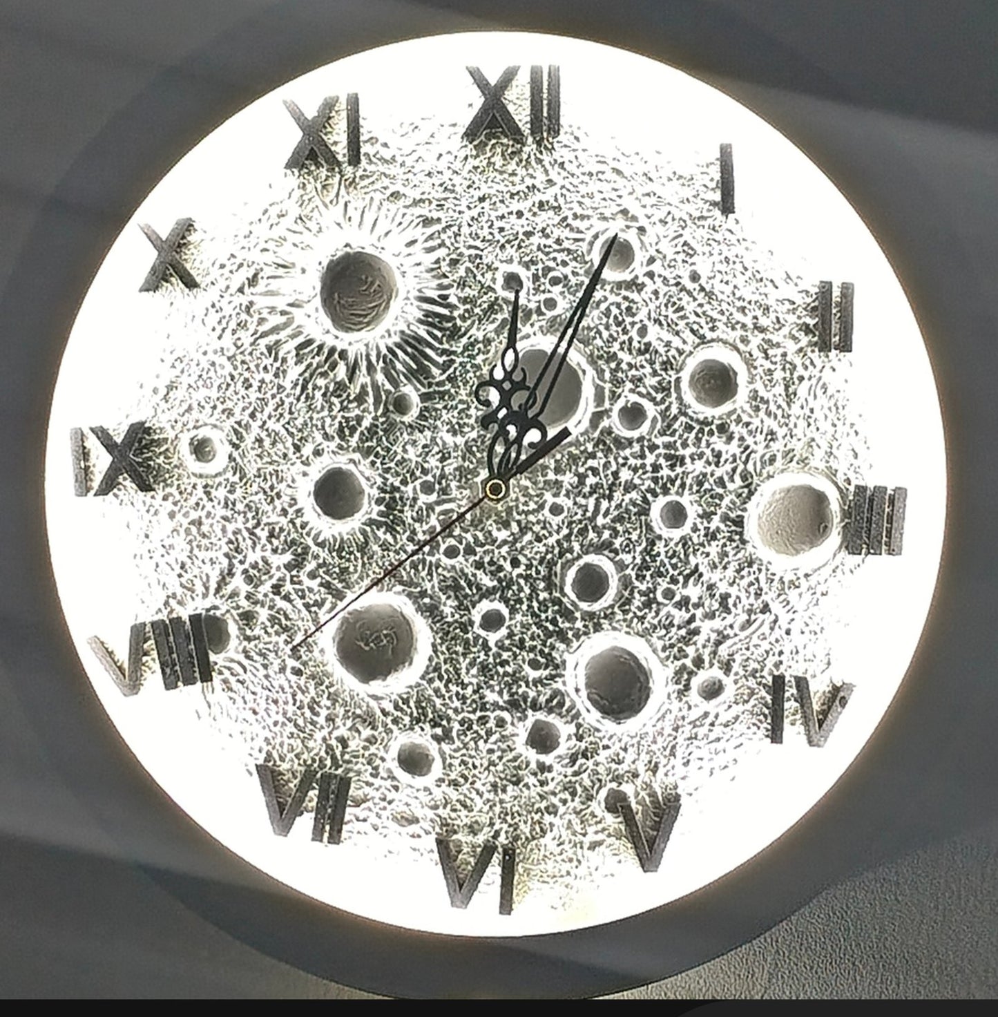Moon Clock – Artistic LED Wall Décor ||₨ 4,500