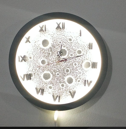 Moon Clock – Artistic LED Wall Décor ||₨ 4,500