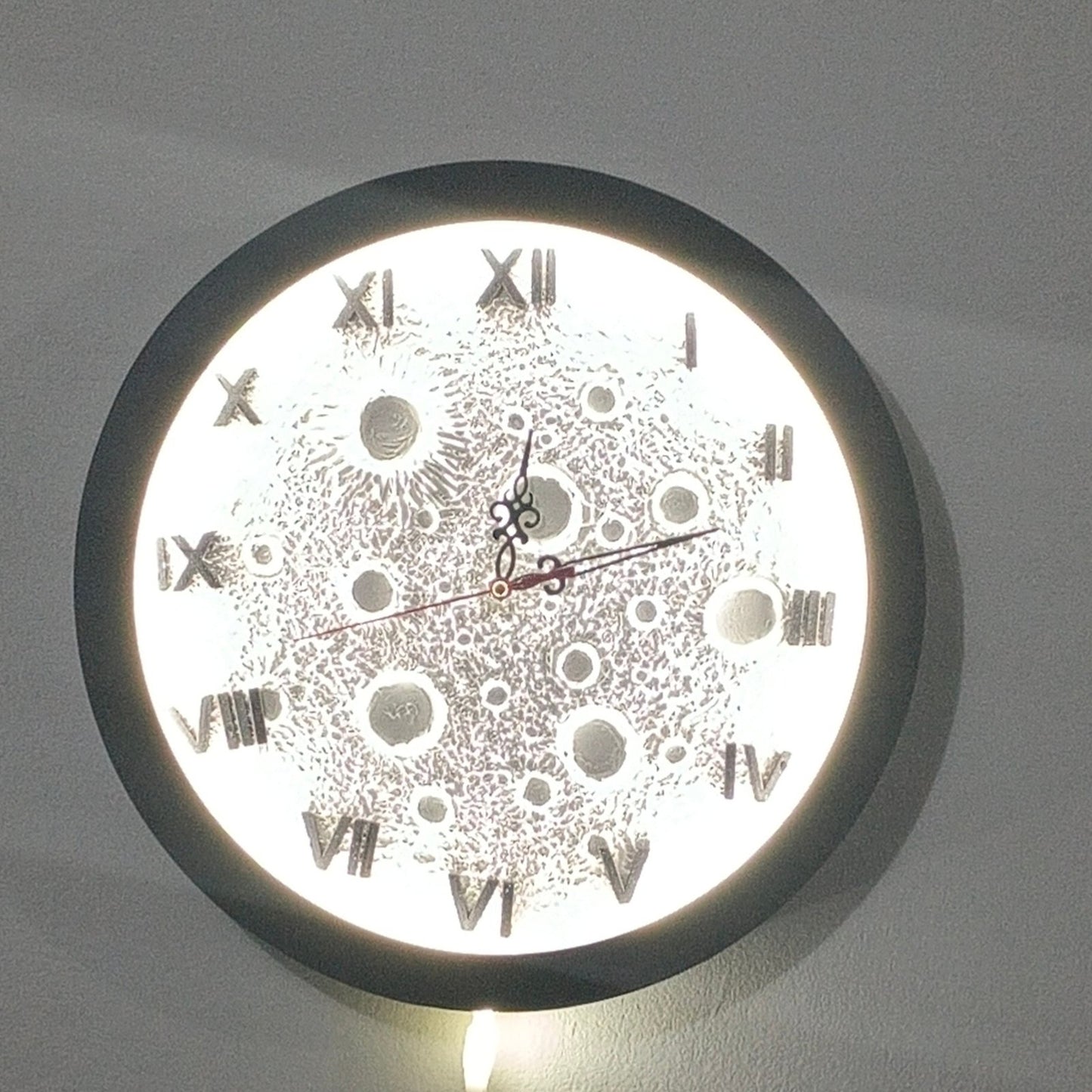 Moon Clock – Artistic LED Wall Décor ||₨ 4,500